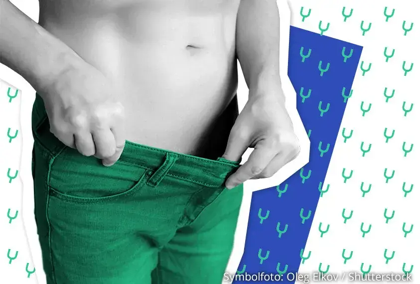 Junge mit ge&ouml;ffneter Hose