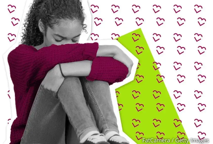 Trauriges M&auml;dchen