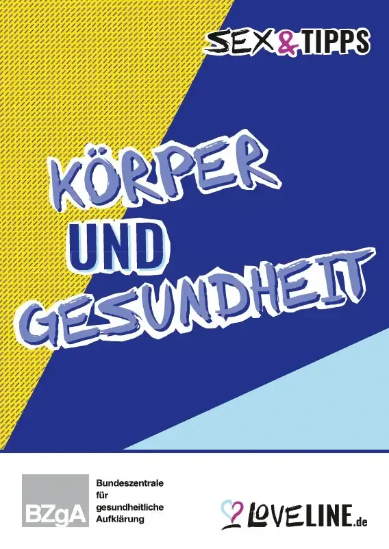 Titelblatt der Brosch&uuml;re Sex & Tipps K&ouml;rper und Gesundheit