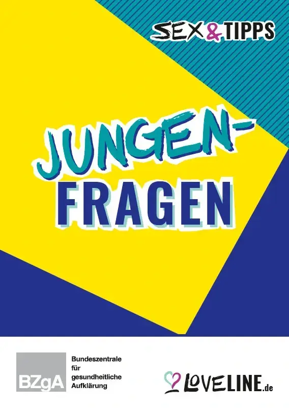 Titelblatt der Brosch&uuml;re Sex & Tipps Jungenfragen