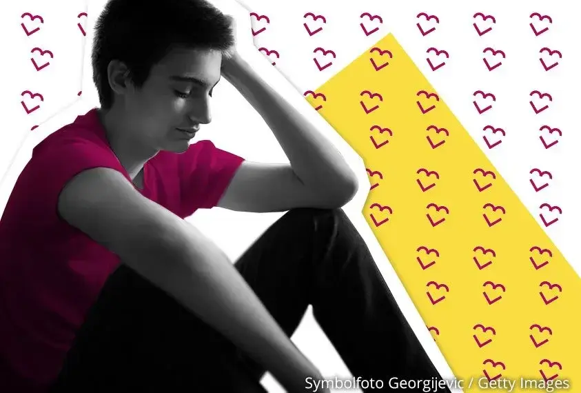 Nachdenklicher Junge