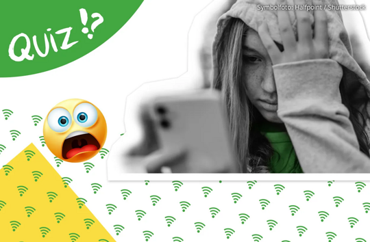 Bild mit Schriftzug Teste Dich