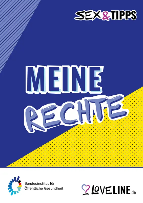 Titelbild der Brosch&uuml;re Sex & Tipps Meine Rechte