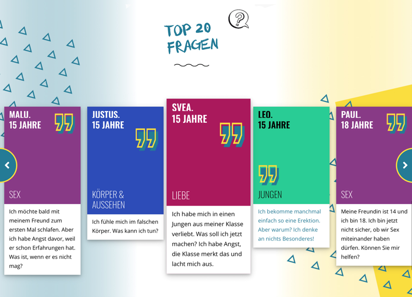 Top 20 Fragen