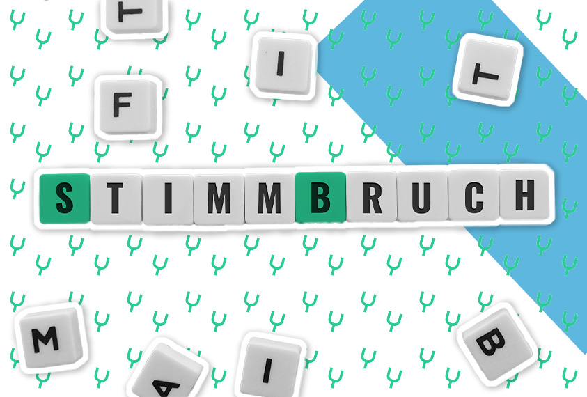 Infotext Stimmbruch